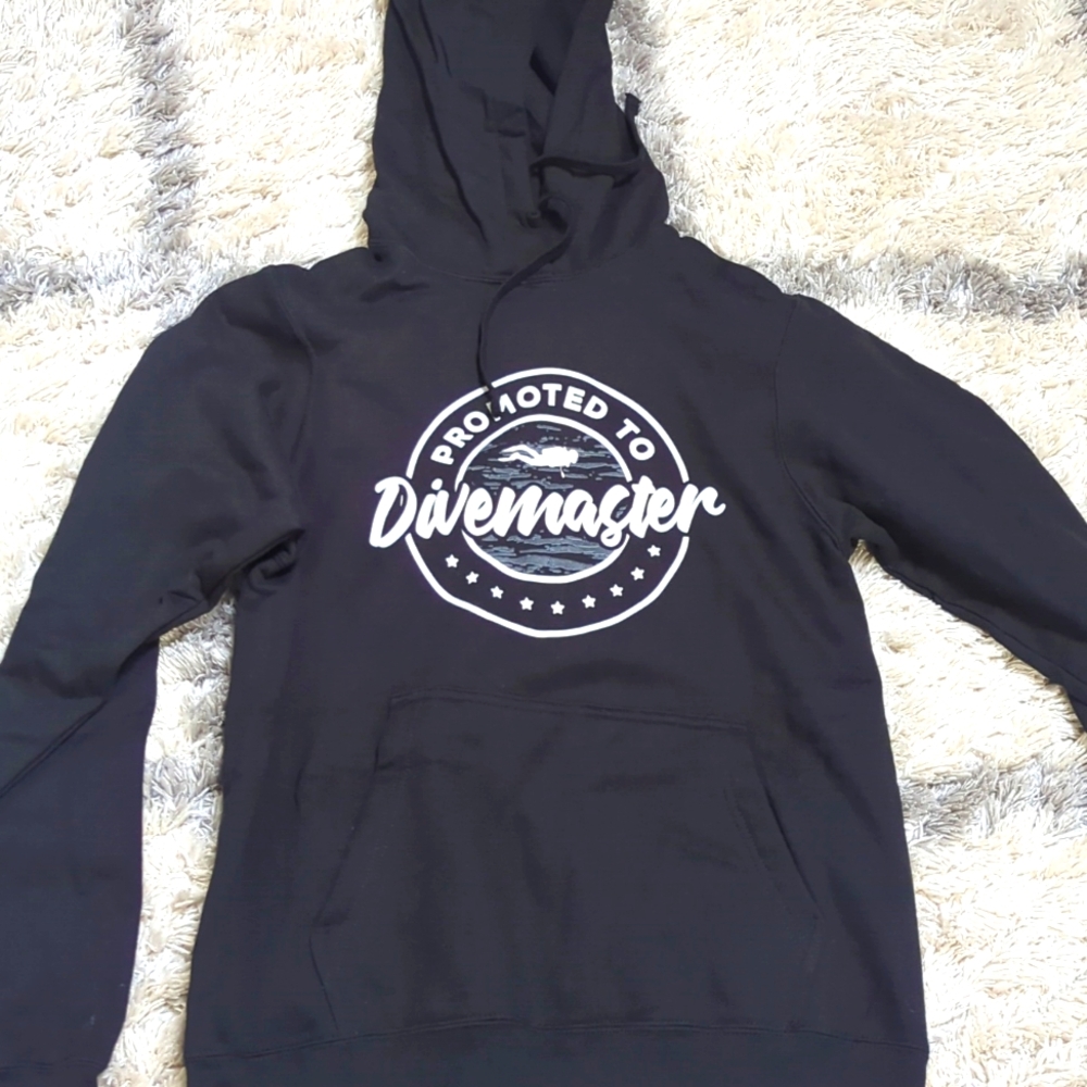 DIVE MASTER Hoodie Scuba Diving